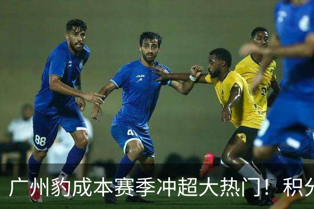 广州豹成本赛季冲超大热门！积分榜领跑优势明显，未来值得期待